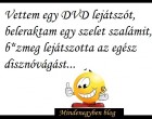 Vettem egy DVD lejátszót.....