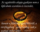 Az együttélés alapja.....