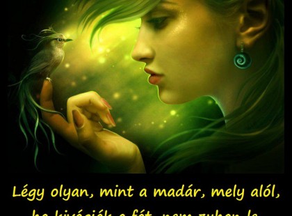 Légy olyan, mint a madár..