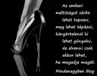 Az emberi méltóságot sárba lehet taposni, meg lehet tépázni...