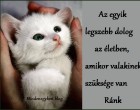 Az egyik legszebb dolog az életben, amikor valakinek szüksége van Ránk