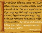 Egy ölelésnek hatalmas értéke van...