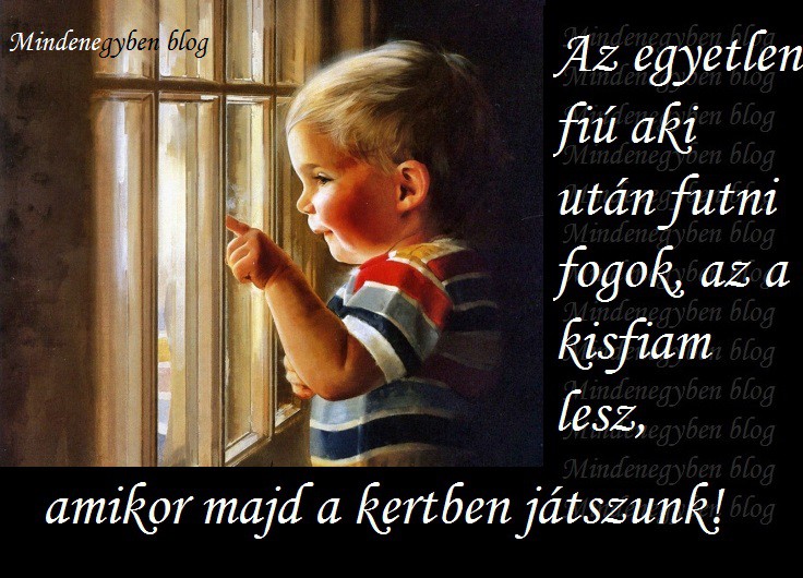 egyetlen férfi gyermek
