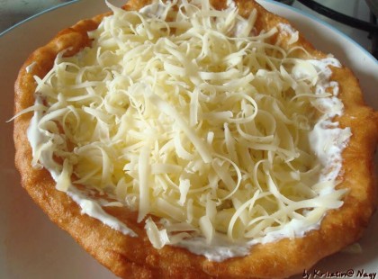 Lángos recept