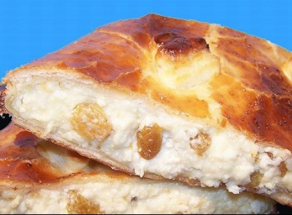 Tiroli túrós rétes recept