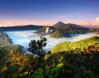 Bromo vulkán, Indonézia