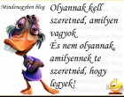 Olyannak kell szeretned, amilyen vagyok És nem olyannak, amilyennek te szeretnéd, hogy legyek!