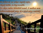 Ha hibázol, ne sokat rágódj rajta. Okulj belőle, és lépj tovább. Az okos ember hibáiból tanul. A múltat nem változtathatjuk meg, de a jövő még a miénk.