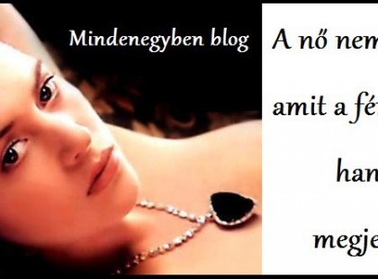 A nő nem elhiszi, amit a férfi ígér, hanem megjegyzi...