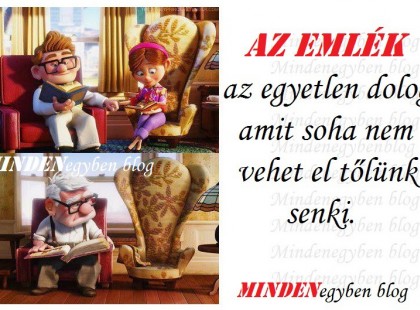 AZ EMLÉK az egyetlen dolog, amit soha nem vehet el tőlünk senki.