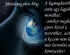 A legmeghatóbb dolog, amit egy legjobb barát mondhat....