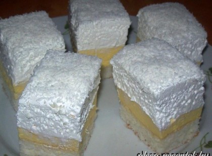 Kókuszos krémes recept