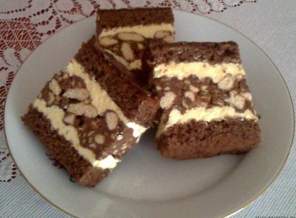 Gesztenyés szelet recept