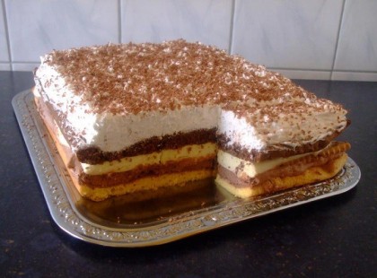 Kekszes krémes recept