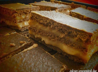 Stollwerck szelet recept