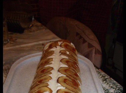 GYÜMÖLCSÖS-TÚRÓS ŐZGERINC RECEPT