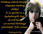 Elmebeteg emberek irányítják világunkat elmebeteg célokkal...
