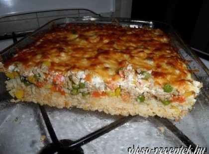 Üvegtálas réteges mexikói recept