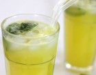 Ananászos narancsital citromfűvel recept