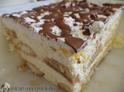 Habkönnyű, gazdag üdítő szelet sütés nélkül