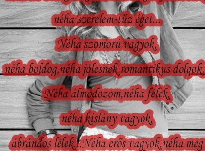 Büszke nő és anya ..