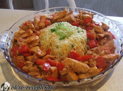 Csípős csirke recept