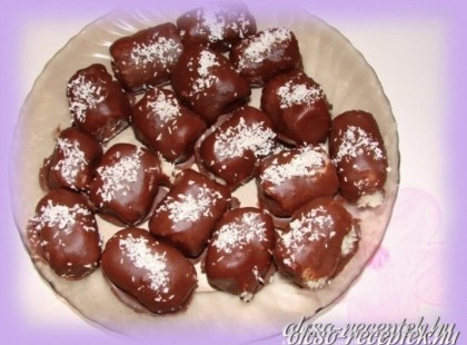 Bounty házilag recept