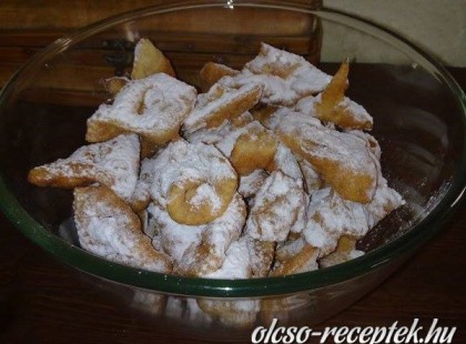 Csöröge fánk recept