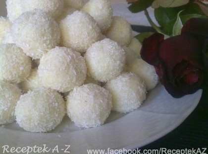 Raffaello – Kókuszgolyók mandulával recept
