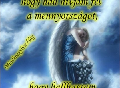 Ha most kívánhatnék egyet, azt kérném, hogy had hívjam fel a mennyországot, hogy hallhassam annak a hangját, aki ide lent annyira hiányzik.