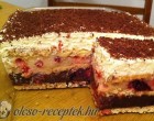 Gyümölcsös kekszes recept