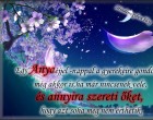 Egy Anya éjjel -nappal a gyerekeire gondol, még akkor is,ha már nincsenek vele, és annyira szereti őket, hogy azt soha meg nem érthetik.