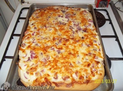 Töki pompos – Kenyérlángos recept