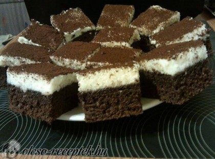 Krémes tejbegrízes szelet recept