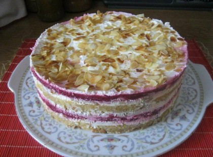 Kekszes-meggyes-almás torta!