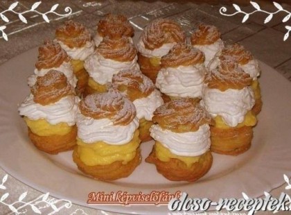 Mini képviselőfánk recept