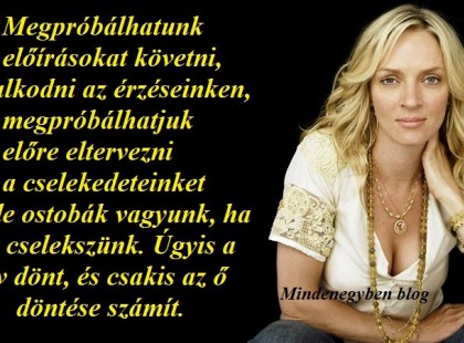 Úgyis a szív dönt, és csakis az ő döntése számít...