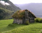 Grass Roof House, Norway Photo via untum