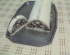 Kekszes-kókuszos őzgerinc recept