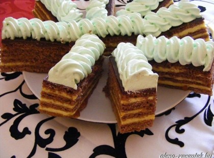 Zsuzsi szelet recept