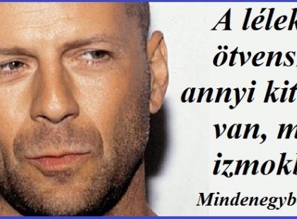 A lélekben ötvenszer annyi kitartás van, mint az izmokban...