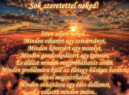 Isten adjon neked...