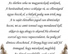 Az életben soha ne magyarázkodj senkinek. A barátaidnak nincs szüksége rá, az ellenségeid úgyse hiszik el, a hülyék pedig nem értik meg.