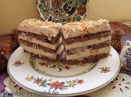 Toffifie sütemény recept