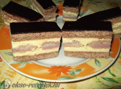 Babapiskótás mézes krémes recept
