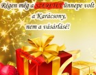 Régen még a szeretet ünnepe volt a Karácsony, nem a vásárlásé!