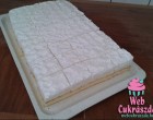 Tejszínes kókuszkocka recept - gyönyörű szép, krémes-habos sütemény