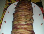 Csirkemell aszalt gyümölcsökkel őzgerincben recept