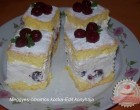 MEGGYES-CITROMOS KOCKA• Szemet gyönyörködtető kockák, isteni finom lehet ez a szépséges puha, krémes sütemény!