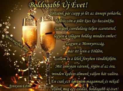 Boldogabb Új Évet